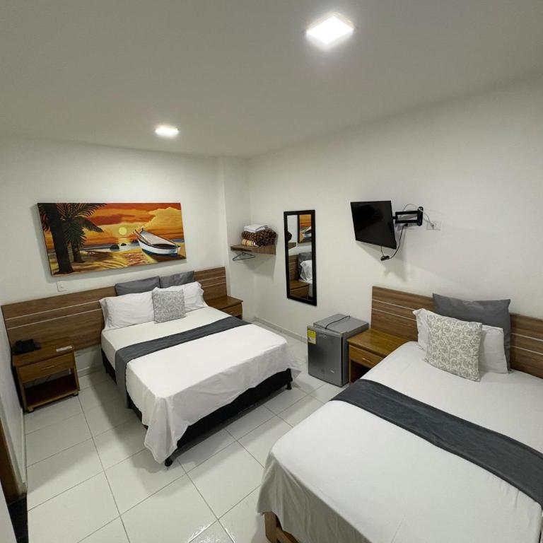 Hotel Blue Paradise inn - Habitación Doble Estándar - 2 camas - 2
