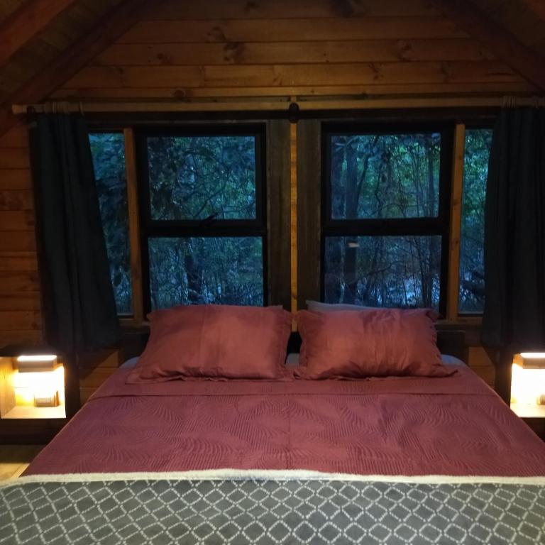 Cabaña en Pucón en bosque nativo - Two-Bedroom House - 6