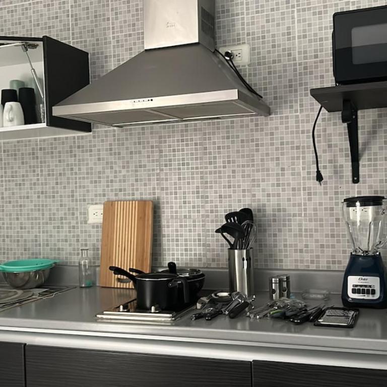 Loft en Cumbres Mty Wifi Parking Pool & HDtv - One-Bedroom Apartment - 17