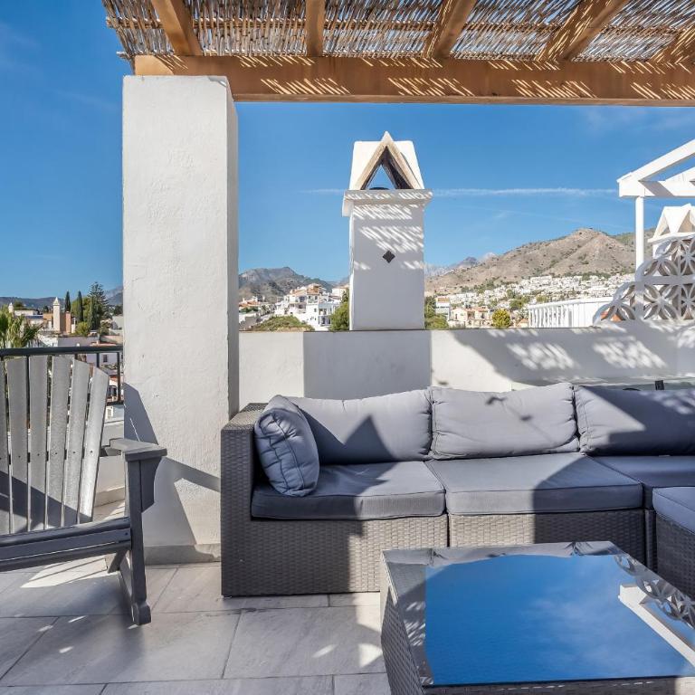 Sea View Home with 3 Terraces near Burriana Beach - One-Bedroom Apartment with Sea View and Terrace - 1