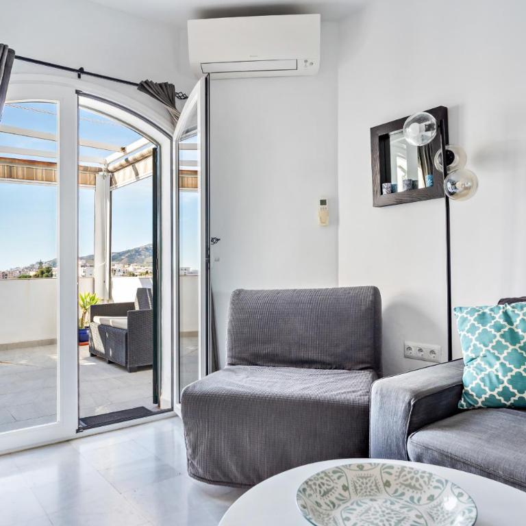 Sea View Home with 3 Terraces near Burriana Beach - One-Bedroom Apartment with Sea View and Terrace - 8
