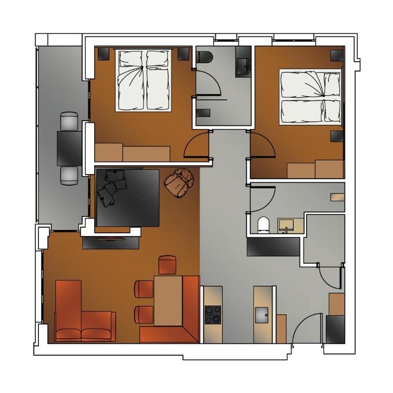 Paradeis Apartments - Appartamento Deluxe con 2 Camere da Letto - 5