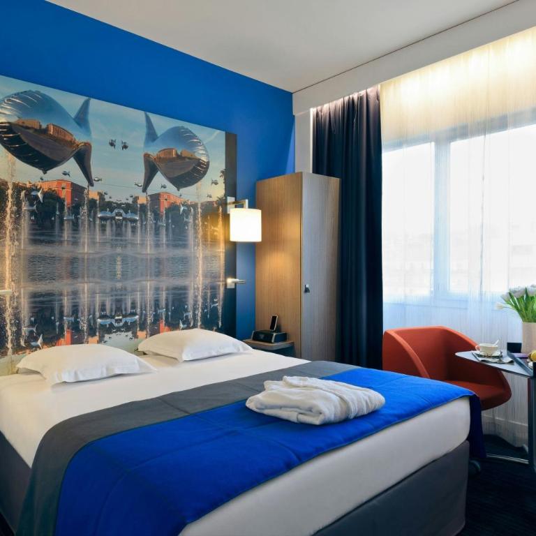 Nice Centre Hotel - Chambre Lit Queen-Size Classique - Vue sur Ville - 1