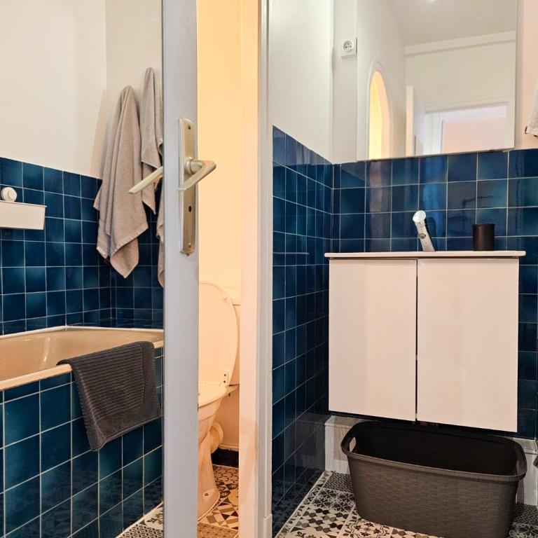 L'Atelier de Chénieux - Proche Gare - Appartement 1 Chambre avec Balcon et Vue sur la Ville - 42