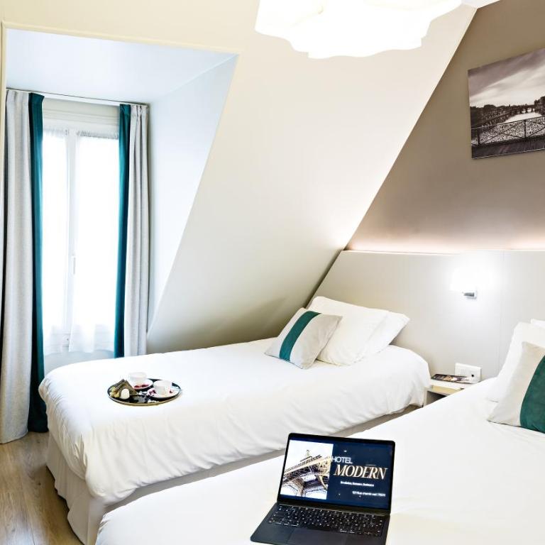 Modern Hotel - Chambre Lits Jumeaux - 1