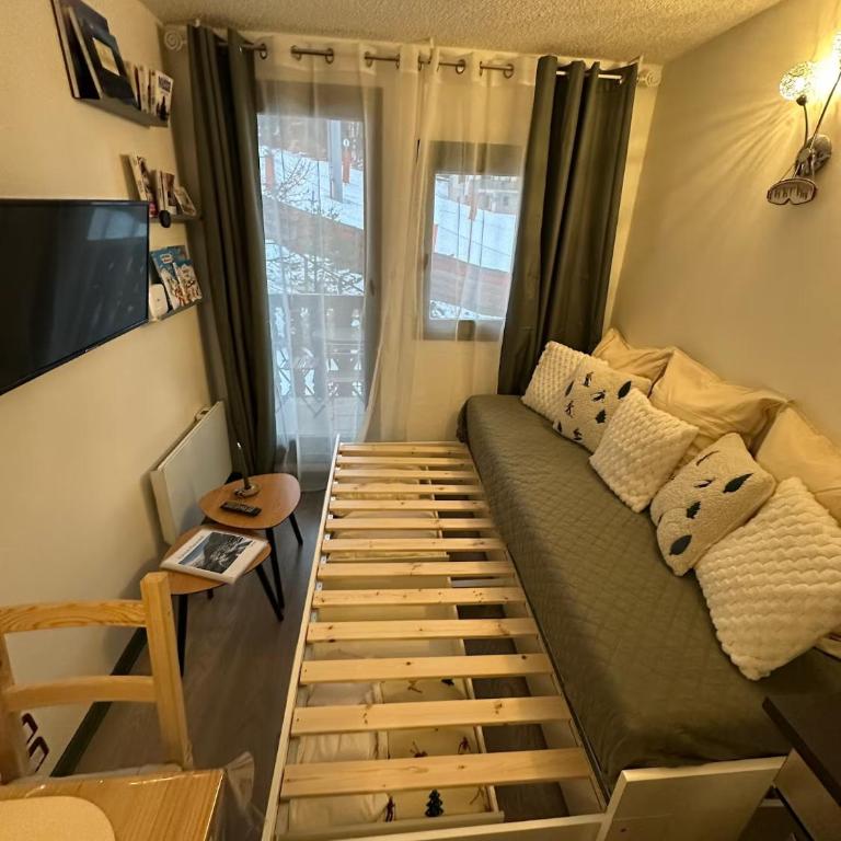 Studio cabine au cœur de la montagne - Valfréjus - Apartamento de 1 dormitorio - 11