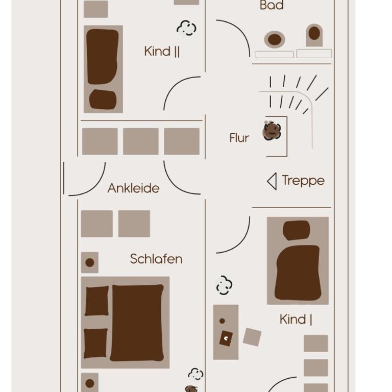 SonnenReihe - hochwertige Familienhäuser mit Garten - Wochenpreise - Casa Vacanze con 3 Camere da Letto - 24