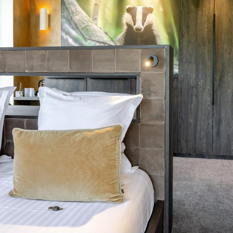 Les Loges Du Parc - Chambre Double Deluxe avec Terrasse - Vue sur Parc - Badger - 5