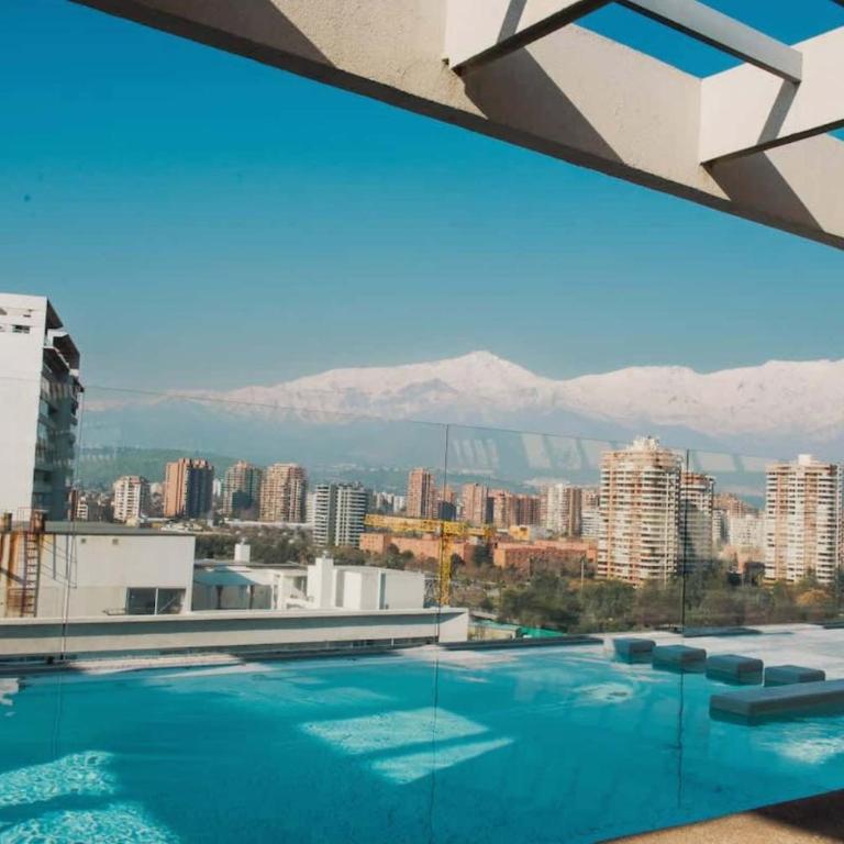 A pasos del Parque Arauco con AC - Apartment - 18