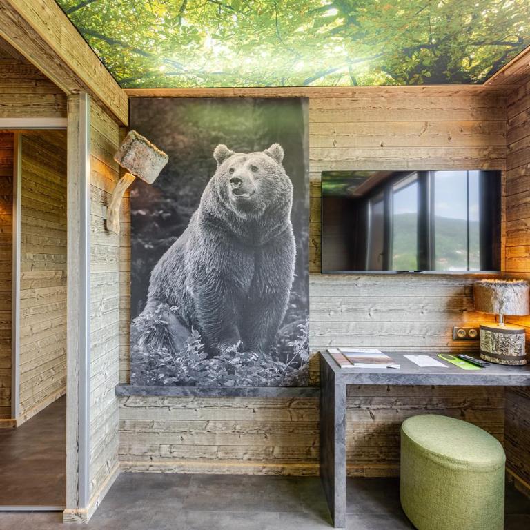 Les Loges Du Parc - Suite avec Sauna - Vue sur Lac - Kodiak - 9