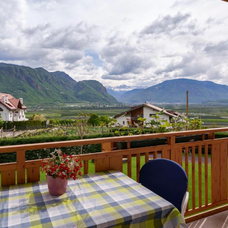 Ferienwohnungen Wieserhof in Andrian, zwischen Bozen und Meran - Appartamento con 1 Camera da Letto, Balcone e Vista Montagna - 7