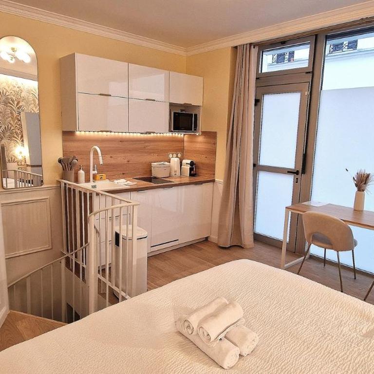 Studio 28 sqm - Cardinet - 2p - Studio - 7