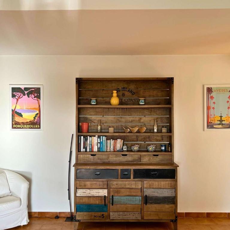 LE MAS DES OISEAUX Villa pour 6 personnes avec piscine privée, à deux pas du Golf de Valcros, à La Londe-Les-Maures - Ferienhaus mit 3 Schlafzimmern - 14