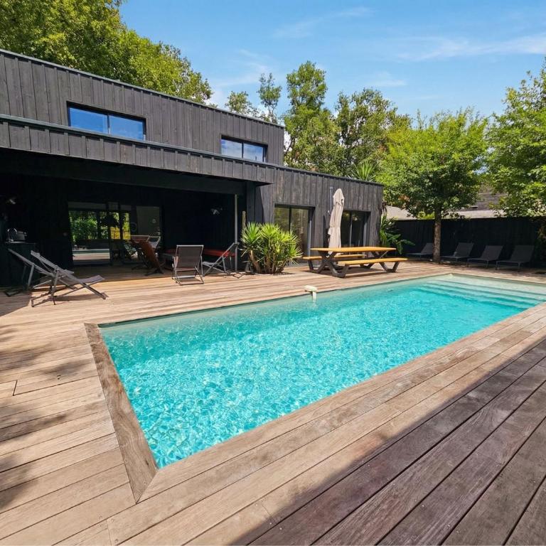Villa d'architecte, piscine chauffée & forêt - Villa mit privatem Pool - 1