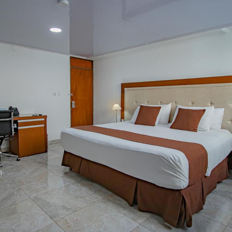 Hotel Caquetá Real HSC - Habitación con cama extragrande. - 4