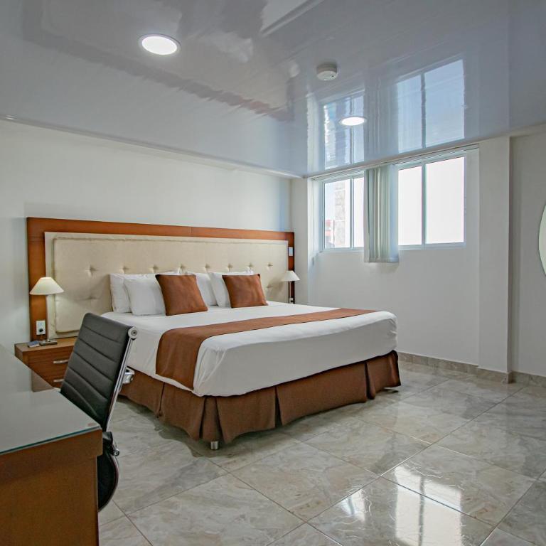 Hotel Caquetá Real HSC - Habitación con cama extragrande. - 6