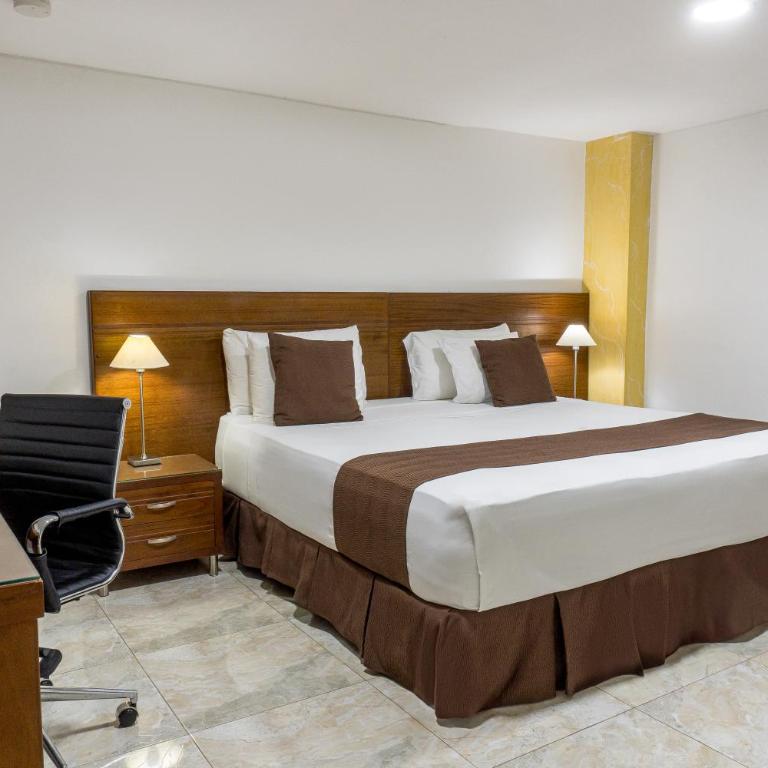 Hotel Caquetá Real HSC - Habitación con cama extragrande. - 5