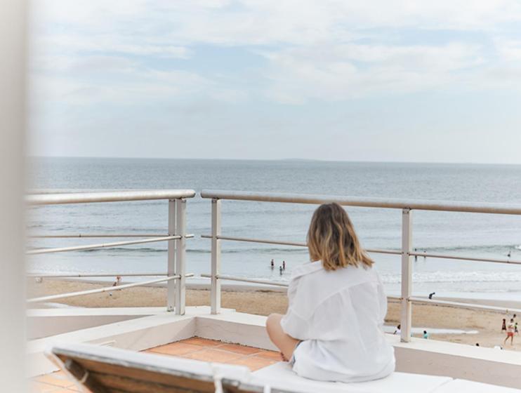 La Posta Beach Hotel - Deluxe Double Room with Balcony and Sea View - 14