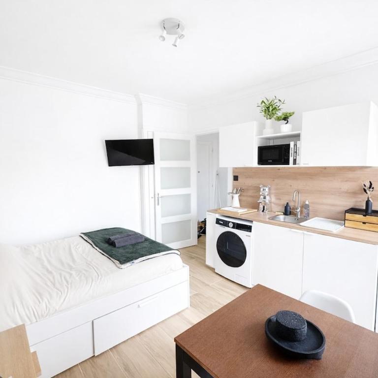 Studio calme rénové quartier championnet proche Tramay - Appartement 1 Chambre - 1