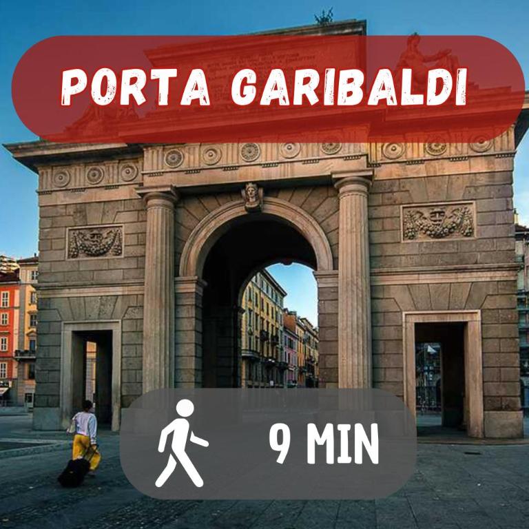 9 min Walk from Porta Nuova, Design and Elegance - Appartamento con 1 Camera da Letto - 21