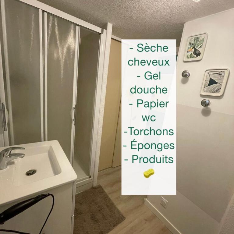 T3 climatisé à 50m de la mer en accès direct - Apartment mit 2 Schlafzimmern und Terrasse - 5