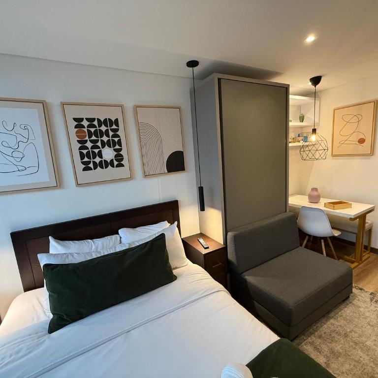 Apartaestudio Amoblado en Chicó Norte - Apartamento de 1 dormitorio - 8