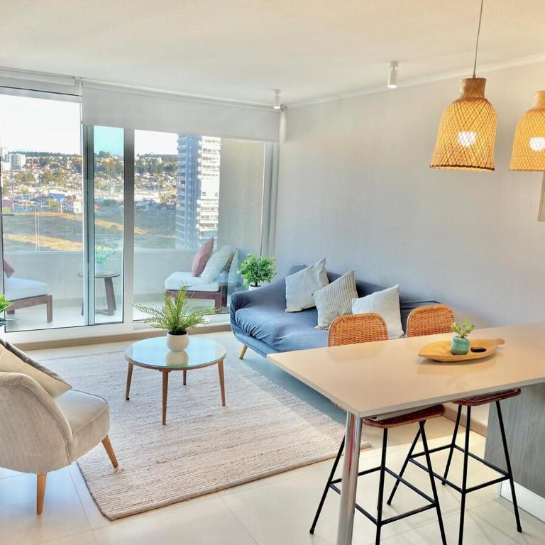 Montemar Concón 2D - Modern apartment with wifi - Two-Bedroom Apartment - 1