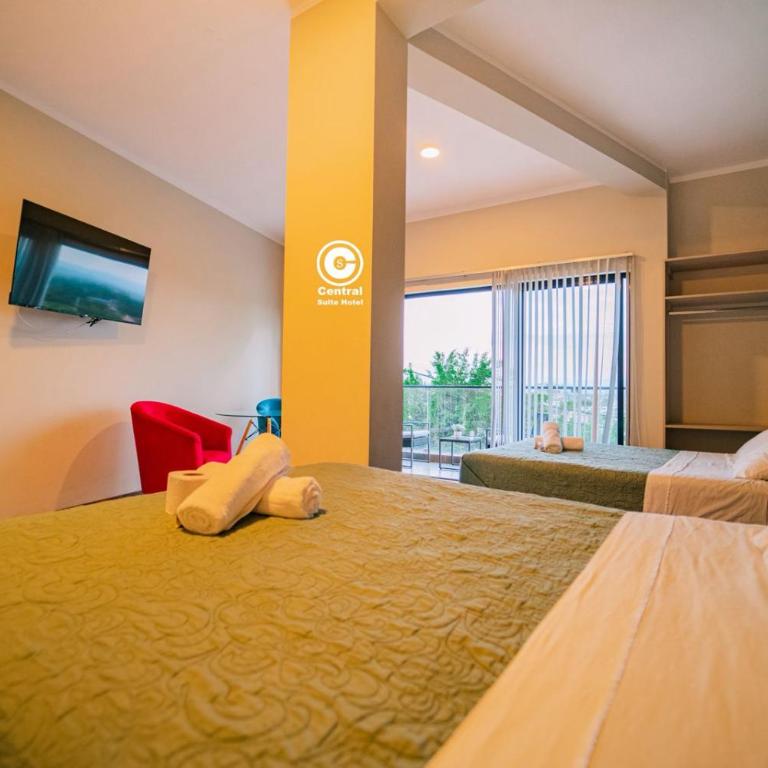 Central Suite - Habitación Doble - 2 camas - 4