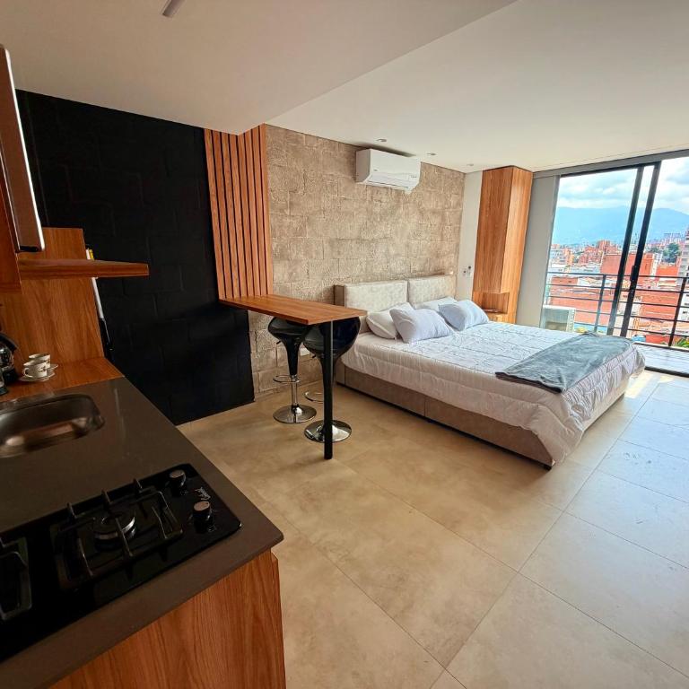 Lujoso y cómodo Loft en Laureles - One-Bedroom Apartment - 11