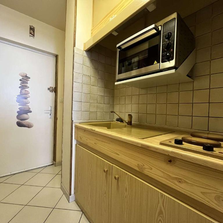 Studio 4 personnes au pied des pistes, WiFi gratuit - FR-1-525-309 - Appartamento - 6