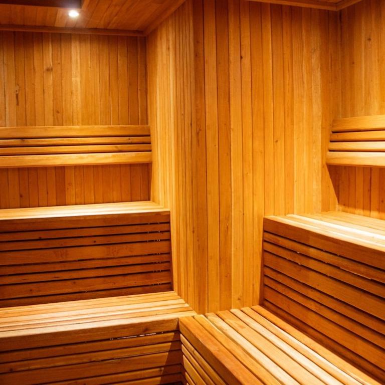 Chic 1BR Private Balcony,Sauna, Gym y Wifi - Apartamento de 1 dormitorio - 18