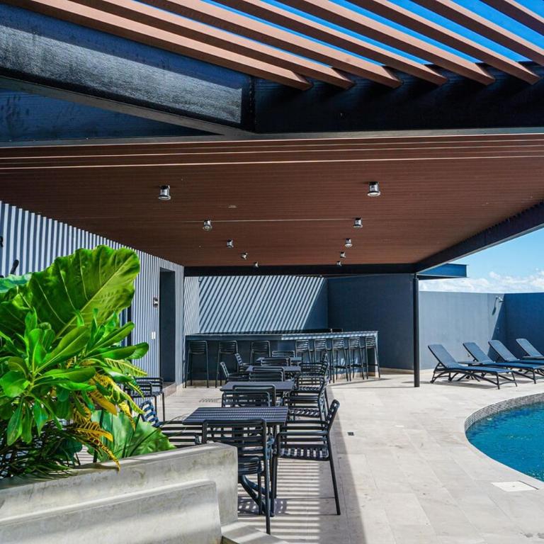 Chic 1BR Private Balcony,Sauna, Gym y Wifi - Apartamento de 1 dormitorio - 37