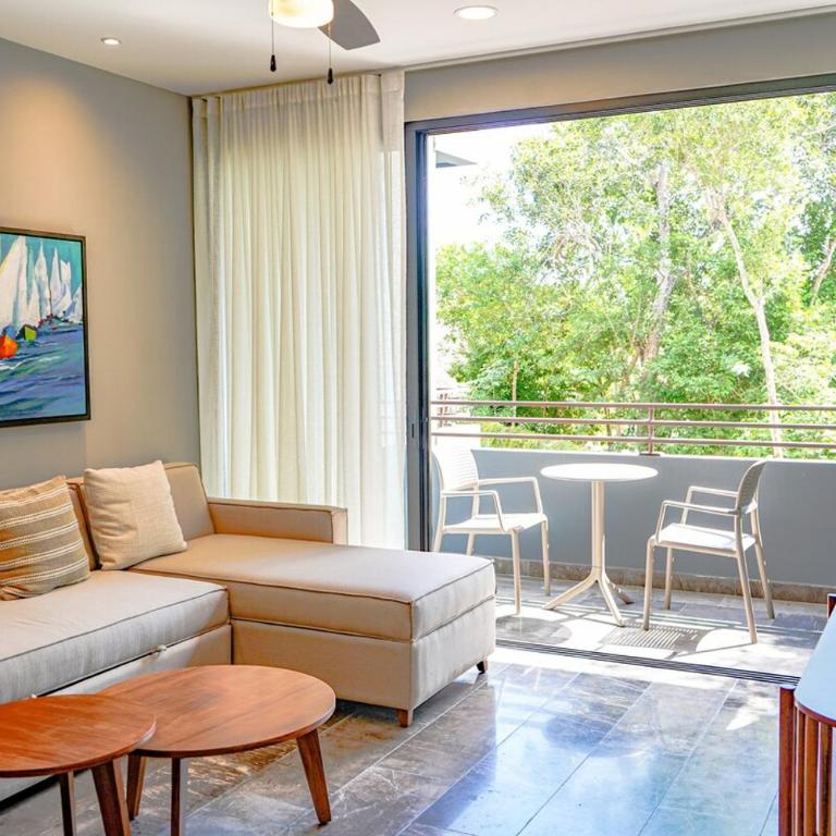 Chic 1BR Private Balcony,Sauna, Gym y Wifi - Apartamento de 1 dormitorio - 13