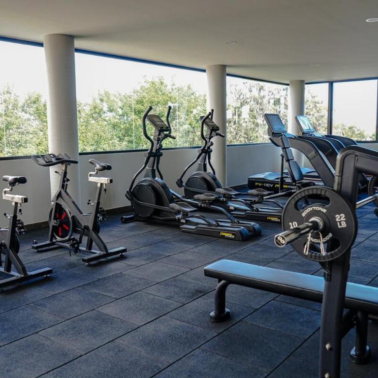 Chic 1BR Private Balcony,Sauna, Gym y Wifi - Apartamento de 1 dormitorio - 28