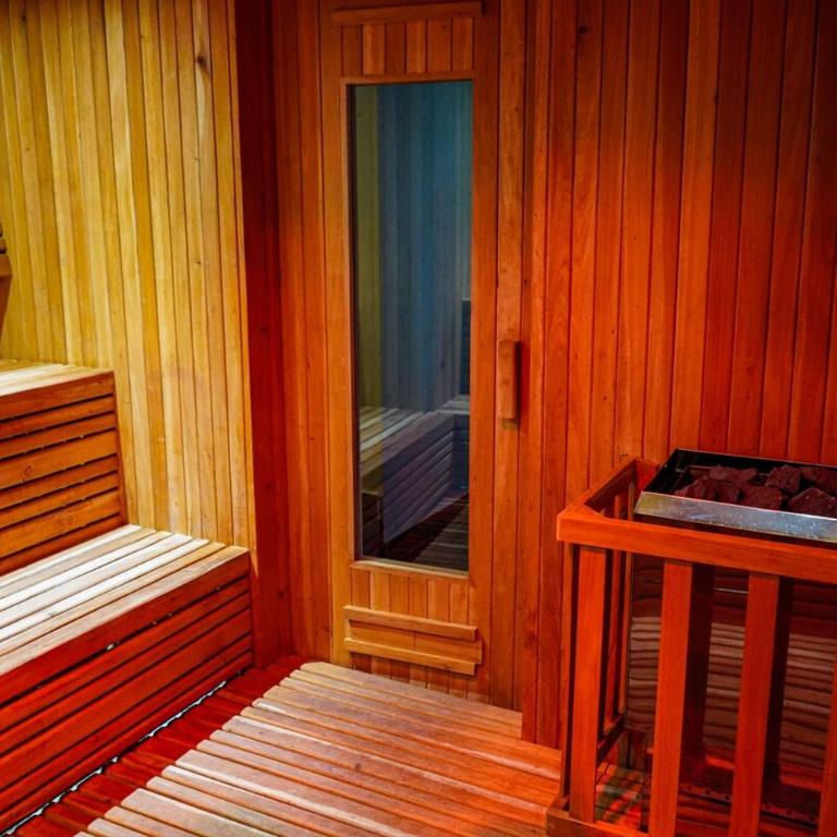 Chic 1BR Private Balcony,Sauna, Gym y Wifi - Apartamento de 1 dormitorio - 34