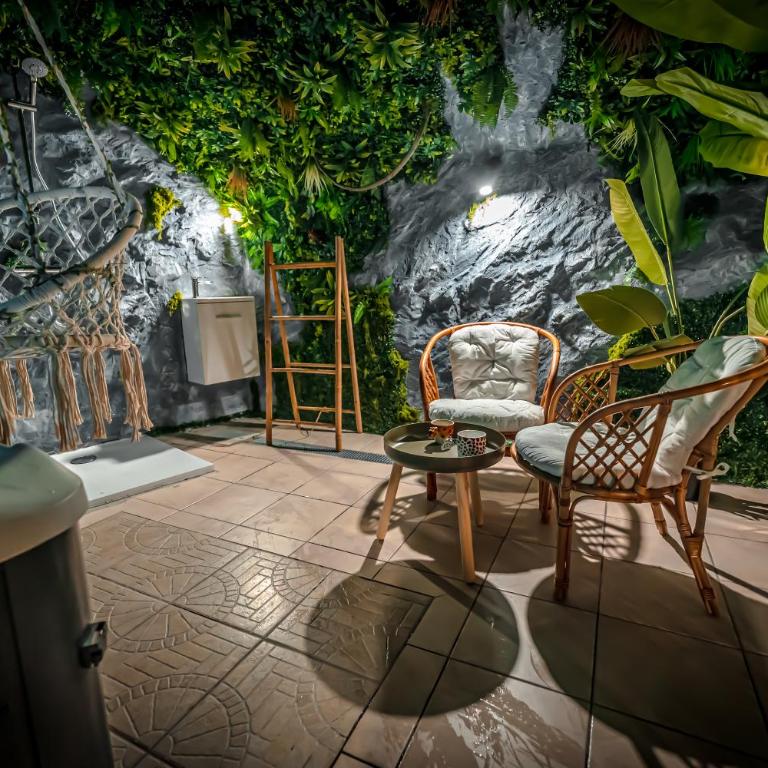 Jungle Caverne- spa privé, logement atypique - Apartment mit 1 Schlafzimmer - 23