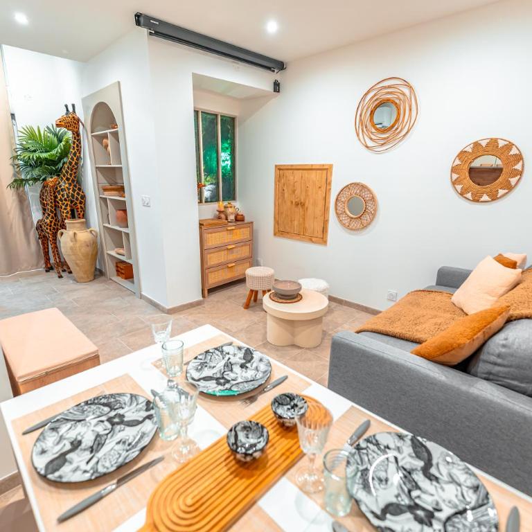 Jungle Caverne- spa privé, logement atypique - Apartment mit 1 Schlafzimmer - 26