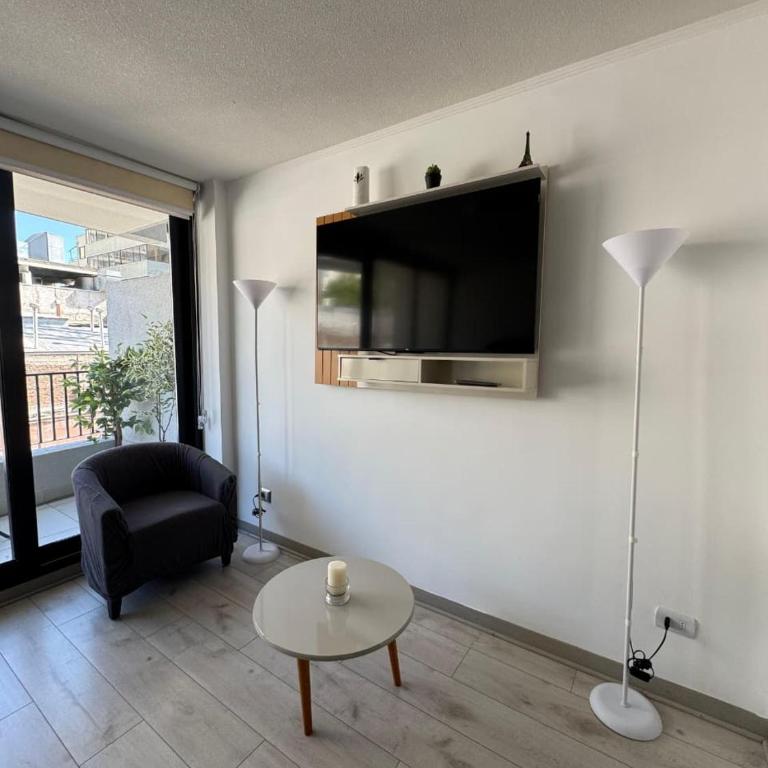 Departamento VIP moderno con ubicación privilegiada en el centro de Santiago, cercano a Palacio De La Moneda y lugares turísticos de la ciudad - One-Bedroom Apartment - 8