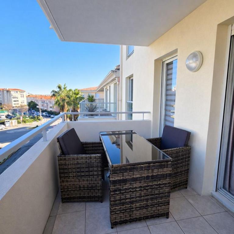 L'Écrin de Juan, T2 de standing, 2P, plages et parcs - Appartamento con 1 Camera da Letto - 14