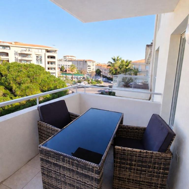 L'Écrin de Juan, T2 de standing, 2P, plages et parcs - Appartamento con 1 Camera da Letto - 3