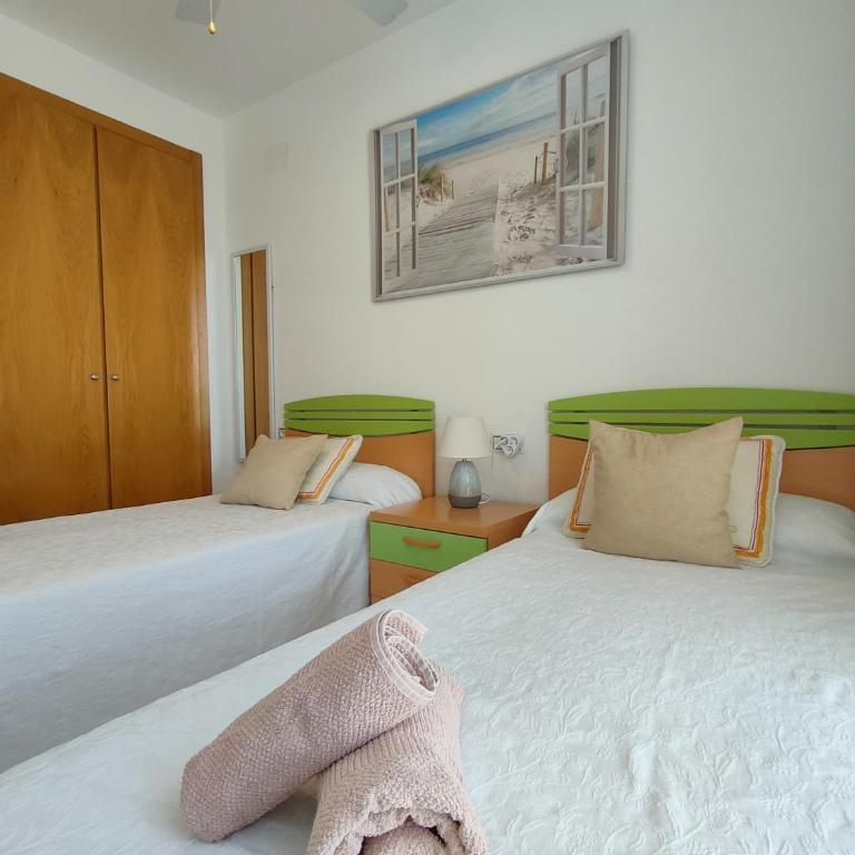 El ático de Alicia con terraza panorámica a pie de playa - Apartamento de 2 dormitorios - 43