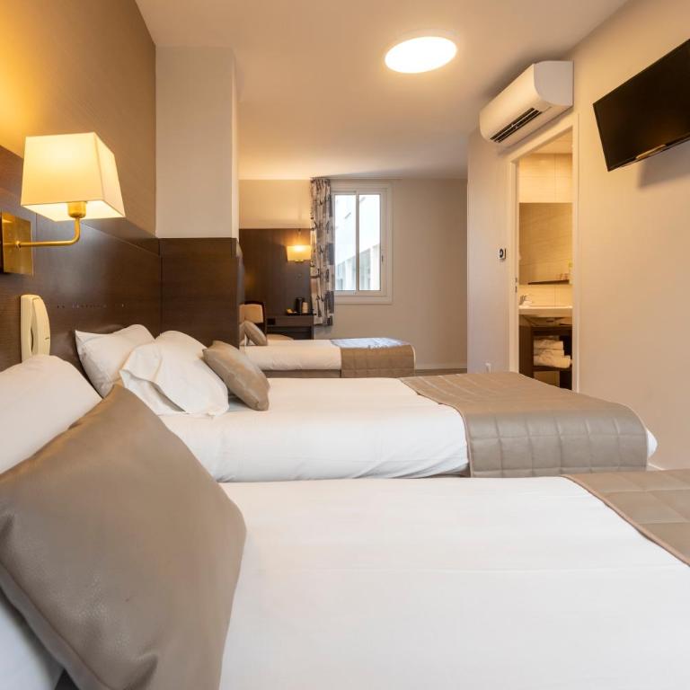 Hôtel Croix des Bretons - Lourdes Pyrénées - Chambre Triple - 4