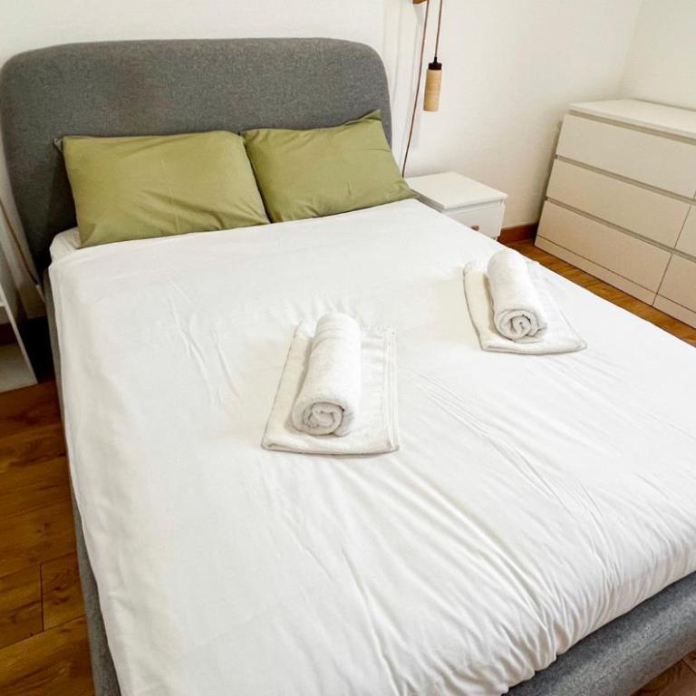 Private parking - AC - Secure residence - Appartement 2 Chambres - 23