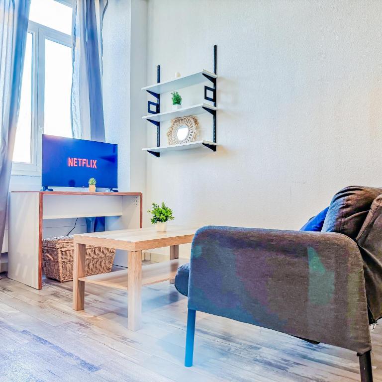 Studio en plein centre proche du tram - Appartement 1 Chambre - 1