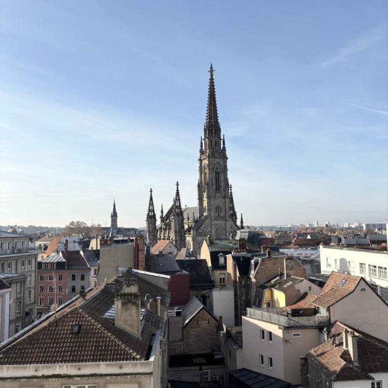 Le Pasteur Élégant T2 au centre de Mulhouse - Apartamento de 1 dormitorio - 2