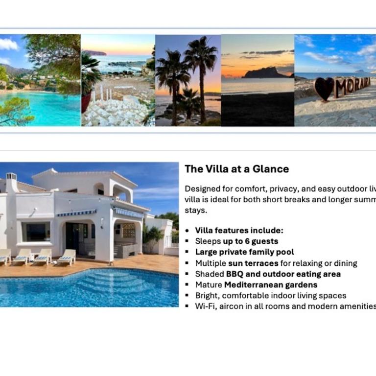 Villa in Moraira - El Farò - Villa with Private Pool - 4