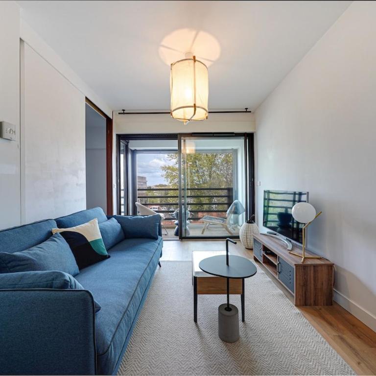 Downtown suite, parking, loggia, elevator, quiet - Appartement 1 Chambre - 5