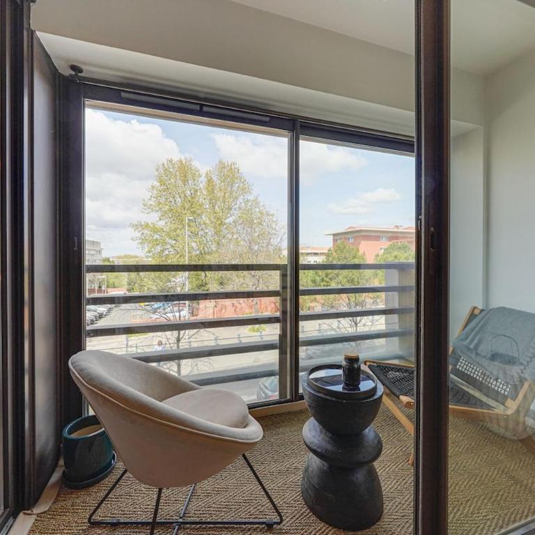 Downtown suite, parking, loggia, elevator, quiet - Appartement 1 Chambre - 9
