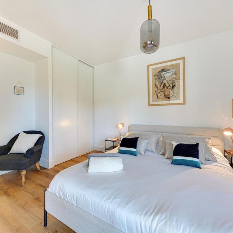 Downtown suite, parking, loggia, elevator, quiet - Appartement 1 Chambre - 11