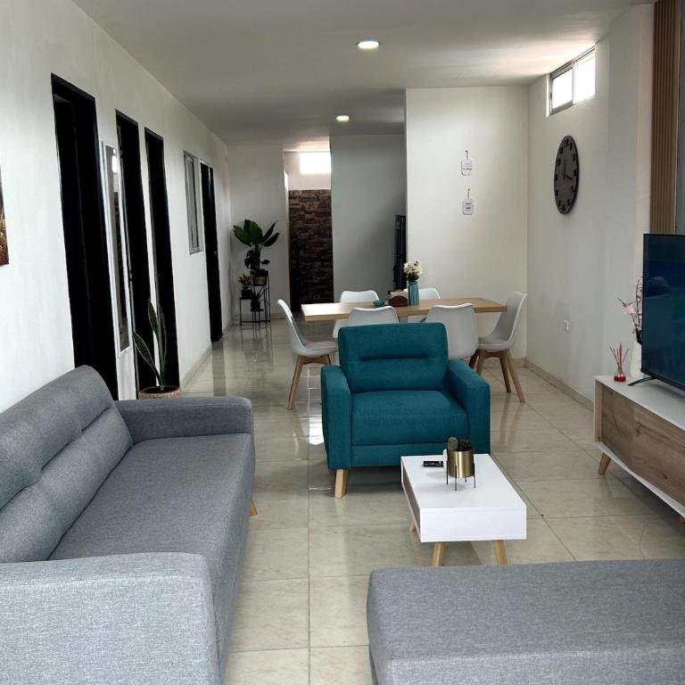 Apartamento moderno con Balcón y Hamaca 3BR Los Patios - Apartamento de 3 dormitorios - 13